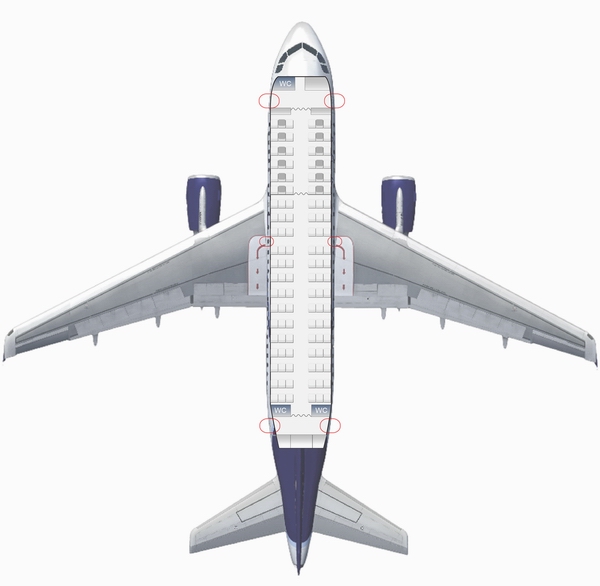 A318 Sitzplan