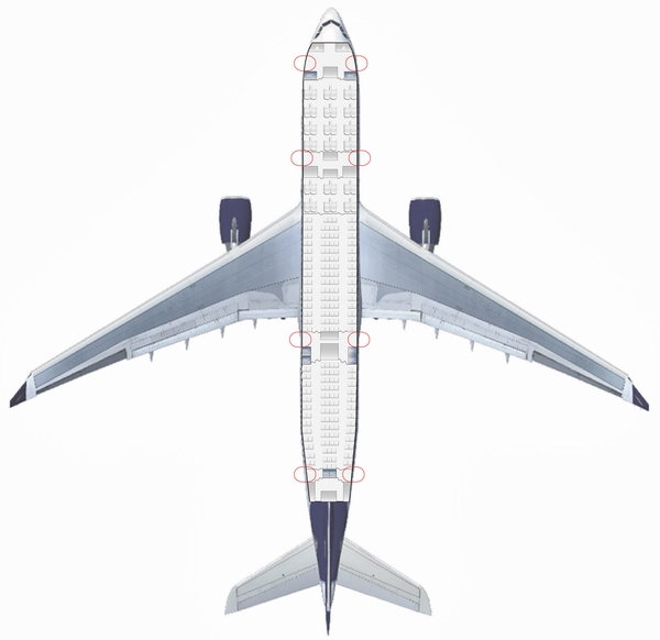 A330 Sitzplan