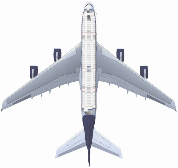 A380-800 Maindeck